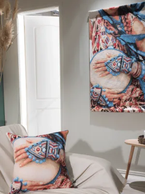 Μαξιλαροθήκη Ikona 04 - 45x45cm με γέμιση