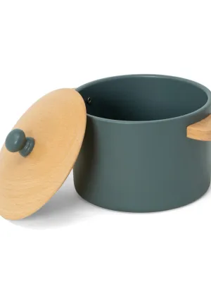 Σετ Ξύλινη Κατσαρόλα και Τηγάνι - Mama Memo