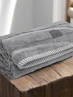 LINO Πετσέτα Προσώπου (50x100) Loomline Γκρι