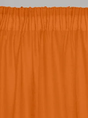 LINO ΚΟΥΡΤΙΝΑ LINE ΜΕ ΤΡΕΣΑ 503 ORANGE 145X295