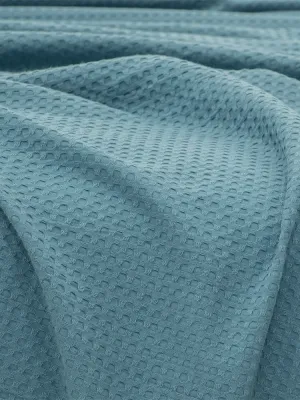 LINO Κουβέρτα Ημίδιπλη (170x240) Πικέ Cocoon Πετρόλ