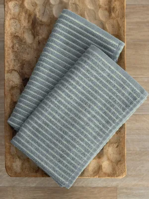Σετ 2 Πετσέτες Κουζίνας Kitchen Towels 40x50 KITY GREY