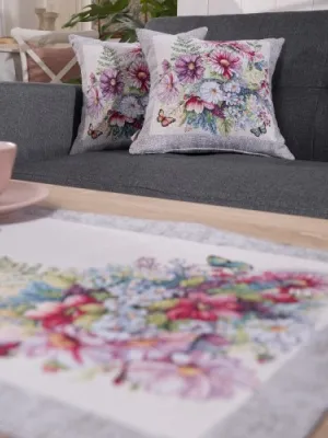 Καρέ &amp; Τραβέρσα Boltana Σετ 2 τεμαχίων - 100x100cm &amp; 40x100cm