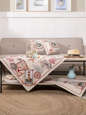 Καρέ &amp; Τραβέρσα Cadiz (σετ 2 τεμ) - 100x100cm &amp; 40x100cm