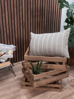 Μαξιλαροθήκη Jersey 07 - 43x43cm με γέμιση