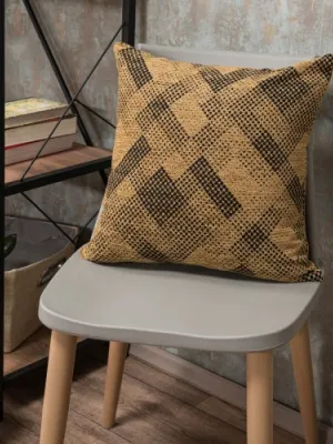 Μαξιλαροθήκη Bronx 08 - 65x65cm δαπέδου με γέμιση 