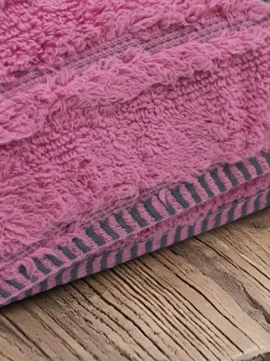 LINO Πετσέτα Προσώπου (50x100) Loomline Κοραλί