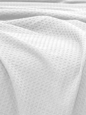 LINO Κουβέρτα King size (240x260) Πικέ Cocoon Λευκό