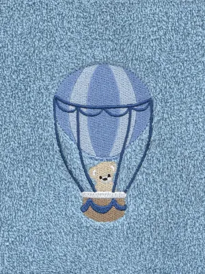 LINO Σετ Πετσέτες Παιδικές 2 τμχ (50x90,70x140) Paloncino Μπλε