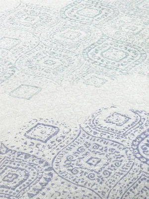 LINO ΚΟΥΒΕΡΛΙ SERY WHITE-GREY 220X240