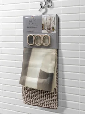 LINO ΚΟΥΡΤΙΝΑ ΜΠΑΝΙΟΥ ROZZI 180X200