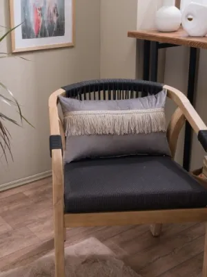 Μαξιλαροθήκη Velvet 11 Με Κρόσι - 30x50cm