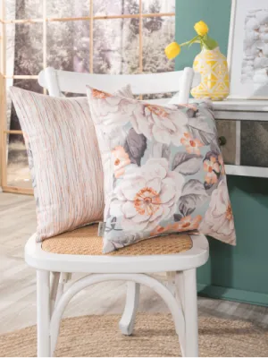 Μαξιλαροθήκη Elda- Novelda - 65x65cm δαπέδου με γέμιση 