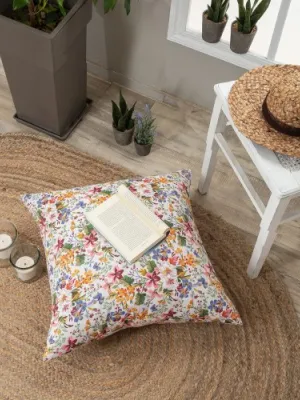 Μαξιλαροθήκη Ronda - 65x65cm δαπέδου με γέμιση 