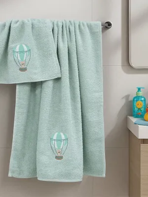 LINO Σετ Πετσέτες Παιδικές 2 τμχ (50x90,70x140) Paloncino Μέντα