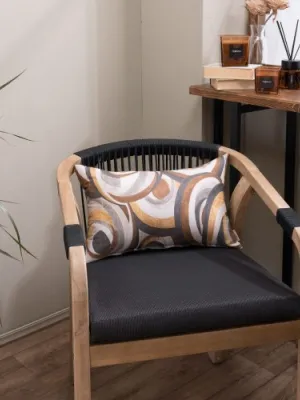 Μαξιλαροθήκη Merida - 45x45cm με γέμιση