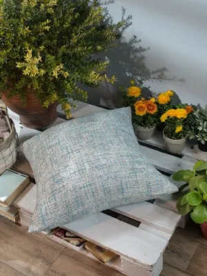 Μαξιλαροθήκη Positano 05 - 65x65cm δαπέδου με γέμιση 