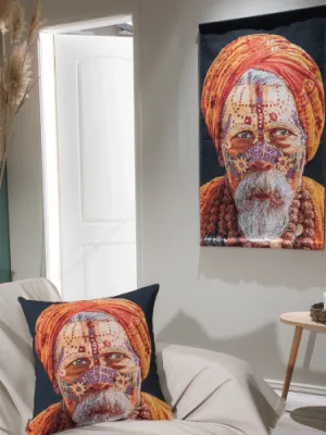 Μαξιλαροθήκη Ikona 03 - 45x45cm με γέμιση