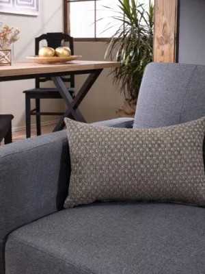 Μαξιλαροθήκη Michigan 15 - 43x43cm με γέμιση