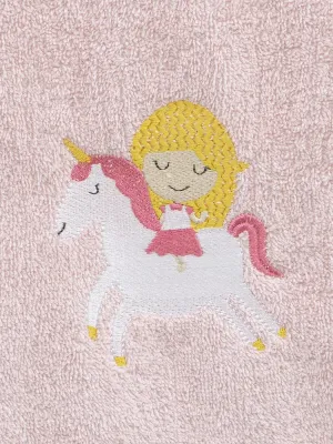 LINO Σετ Πετσέτες Παιδικές 2 τμχ (50x90,70x140) Corno Ροζ