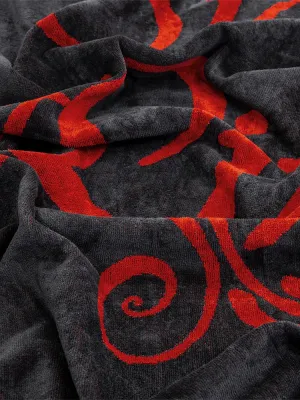 LINO ΠΕΤΣΕΤΑ ΘΑΛΑΣΣΗΣ SUNNY LIFE DGREY-RED 86X160