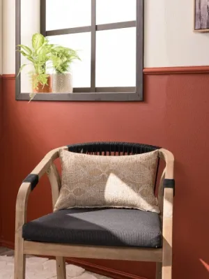 Μαξιλαροθήκη Garland 08 - 50x50cm με γέμιση