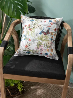 Μαξιλαροθήκη Leza - 65x65cm δαπέδου με γέμιση 