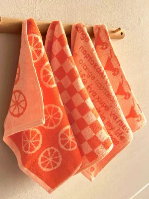 Σετ 4 Πετσέτες Κουζίνας Kitchen Towels 40x60 JACK101