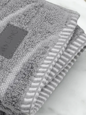 LINO Πετσέτα Χεριών (40x60) Loomline Γκρι