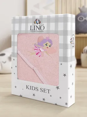 LINO Κάπα Βρεφική (75x75) Hada Ροζ