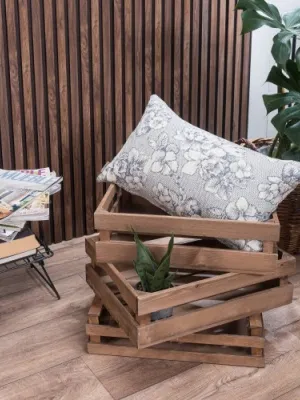 Μαξιλαροθήκη Florida 11 - 65x65cm δαπέδου με γέμιση 