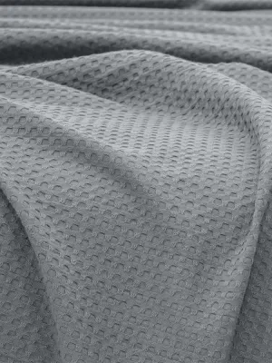 LINO Κουβέρτα Ημίδιπλη (170x240) Πικέ Cocoon Γκρι