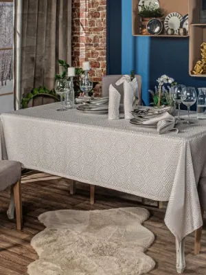 Τραπεζομάντηλο Roussilon - 160x250cm + 12 πετσέτες