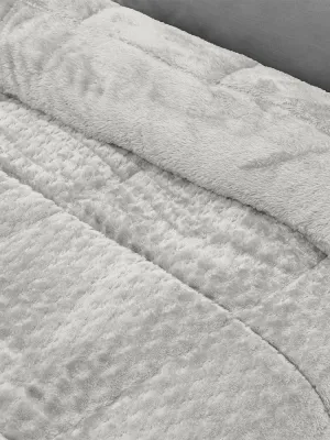 LINO Κουβερτοπάπλωμα Υπέρδιπλο (220x240) Lofti Ασημί