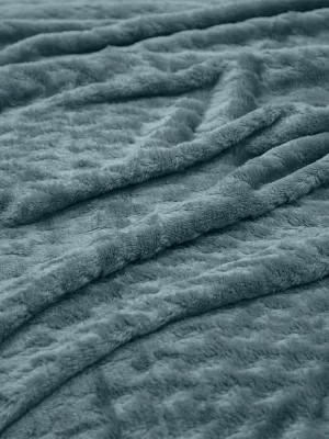 LINO Κουβέρτα Υπέρδιπλη (220x240) Flannel Lofti Ντένιμ