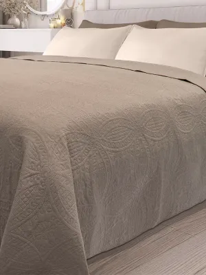 LINO ΚΟΥΒΕΡΛΙ LIGERO MOCCA 220X240