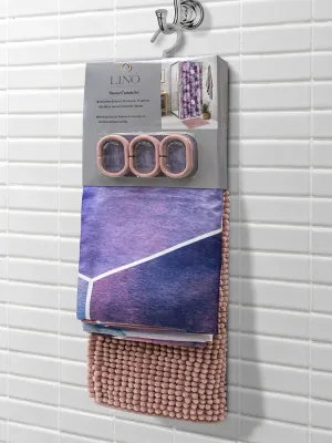 LINO ΚΟΥΡΤΙΝΑ ΜΠΑΝΙΟΥ HEXAG 180X200