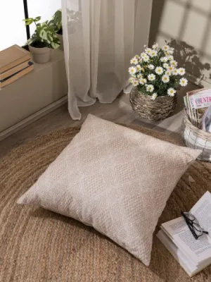 Μαξιλαροθήκη Treviso 02 - 65x65cm δαπέδου με γέμιση 