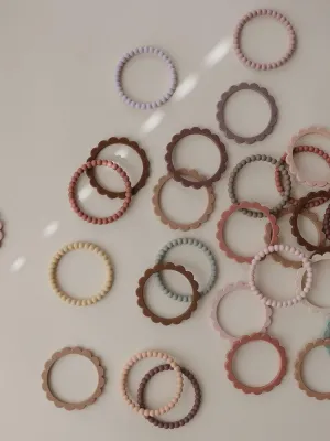 Σετ 3 Βραχιόλια Οδοντοφυΐας - Clay/Dried Thyme/Sunshine - Mushie