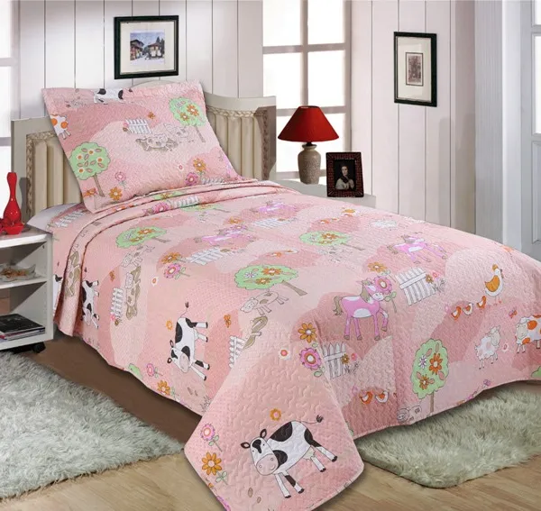 Προϊόν ΚΟΥΒΕΡΛΙ σετ (160cm x 220cm + 1 x 50cm x 70cm) GIRL 001 Εικόνα