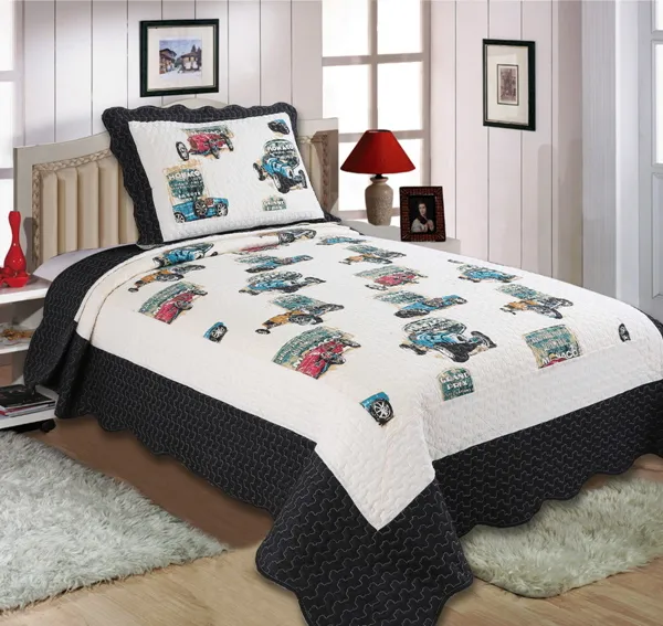 Προϊόν ΚΟΥΒΕΡΛΙ  σετ (160cm x 220cm + 1 x 50cm x 70cm) 1511-39 Εικόνα