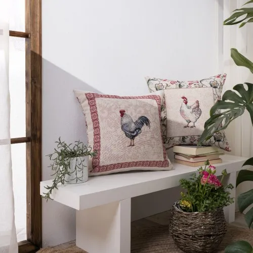 Προϊόν Μαξιλαροθήκη Rooster - 45x45cm με γέμιση Εικόνα