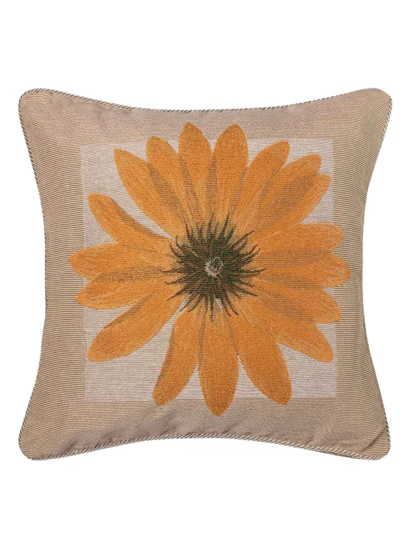 Προϊόν ΜΑΞΙΛΑΡΟΘΗΚΗ (45cm x 45cm) σενίλ λουλούδι2 Εικόνα