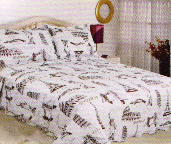 Προϊόν ΚΟΥΒΕΡΛΙ σετ (220cm x 240cm + 2 x 50cm x 70cm) AG3229 Εικόνα