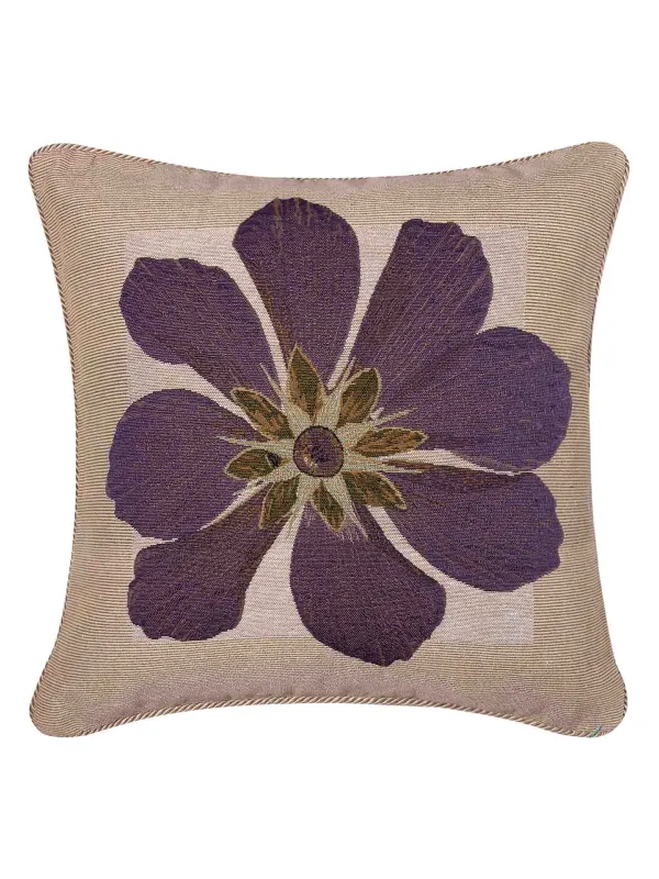 Προϊόν ΜΑΞΙΛΑΡΟΘΗΚΗ (45cm x 45cm) σενίλ λουλούδι5 Εικόνα