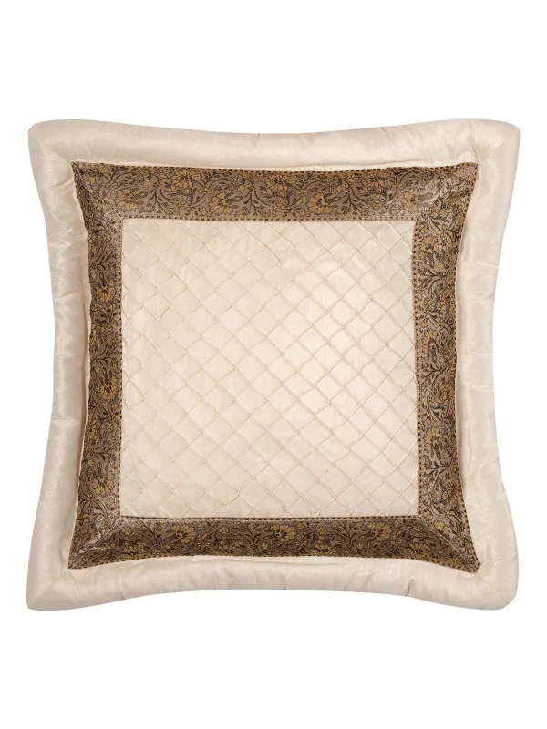 Προϊόν ΜΑΞΙΛΑΡΟΘΗΚΗ (45cm x 45cm)  μπουρλέ ivory Εικόνα