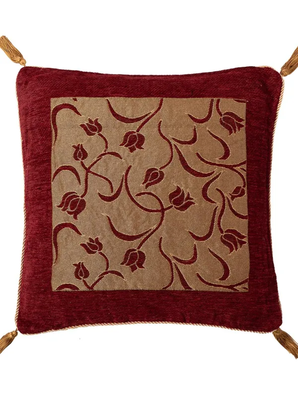 Προϊόν ΜΑΞΙΛΑΡΟΘΗΚΗ (45cm x 45cm) 5178 μπορντώ Εικόνα