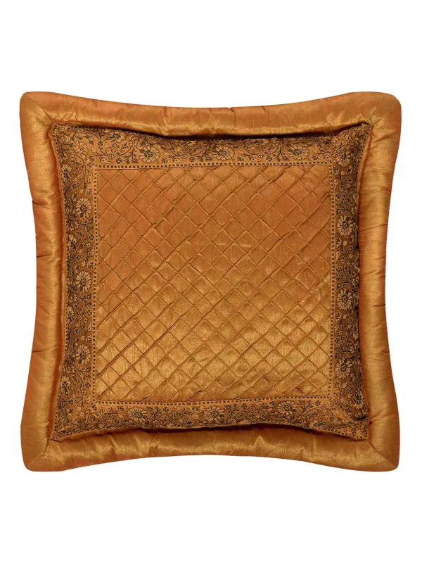 Προϊόν ΜΑΞΙΛΑΡΟΘΗΚΗ (45cm x 45cm)  μπουρλέ χρυσό Εικόνα