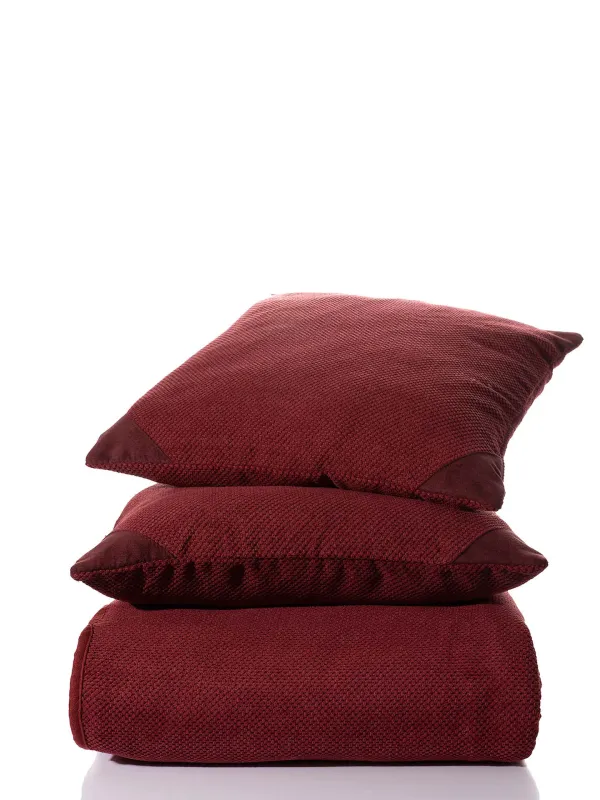 Προϊόν ΜΑΞΙΛΑΡΟΘΗΚΗ  1715 (65cm x 65cm) μπορντώ Εικόνα