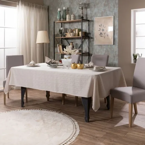 Προϊόν Τραπεζομάντηλο Lyon - 140x180cm + 6 πετσέτες Εικόνα